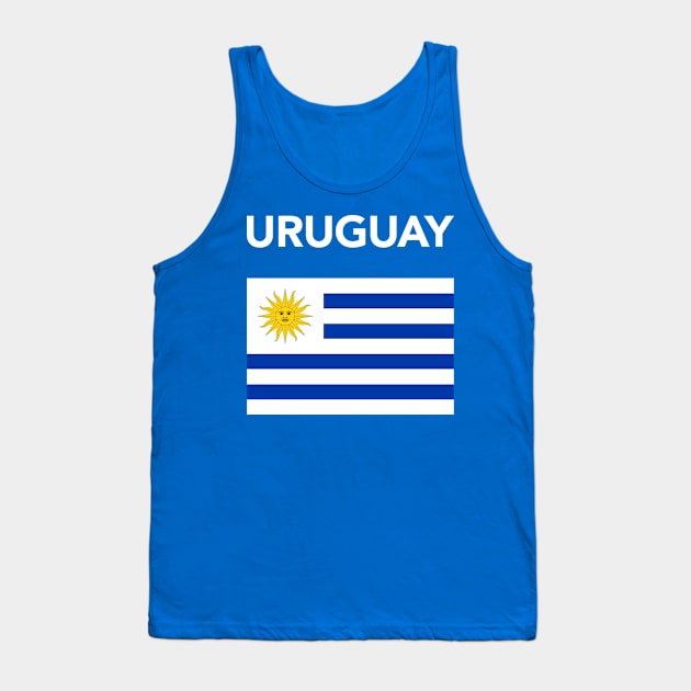 Uruguayan Uruguay Flag Tank Top by vladocar